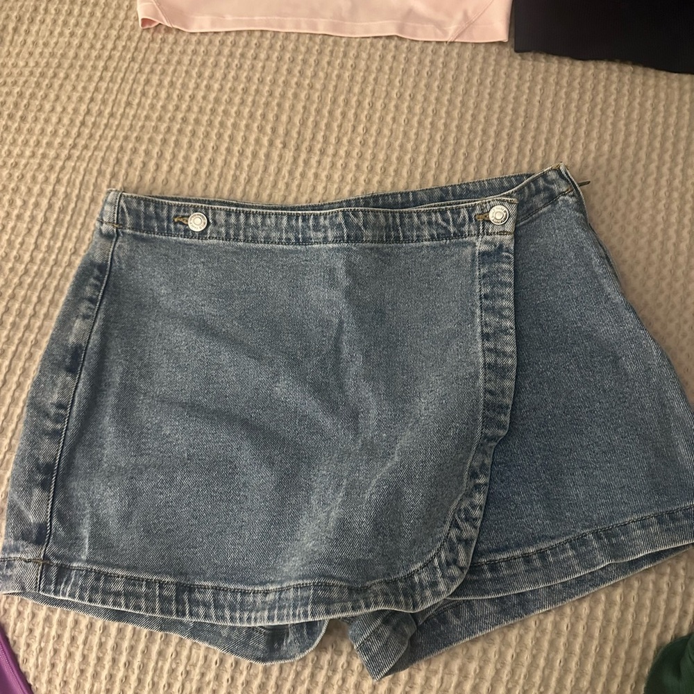 Wild Fable Denim Mini Skort